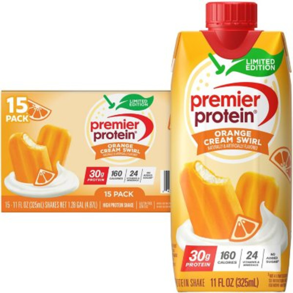 Premier Protein Orange Cream Swirl High Protein Shake Same-Day