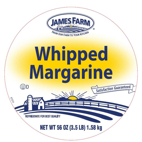 James Farm - Whipped Margarine - 3.5 lb Tub