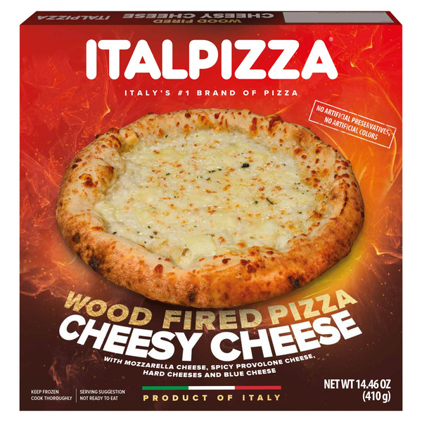 ITALPIZZA Wood Fired Cheesy Cheese Pizza