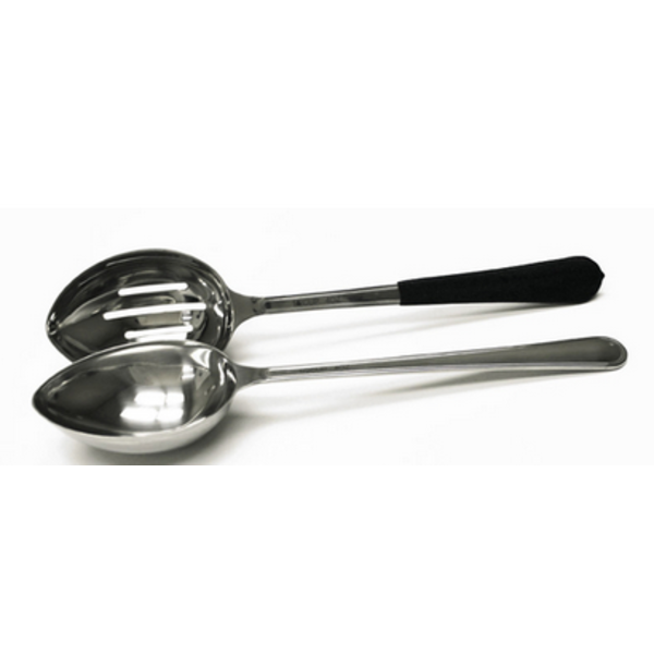 Portion Control Spoon, 4 oz., 12", solid, 18/8 stainless steel
