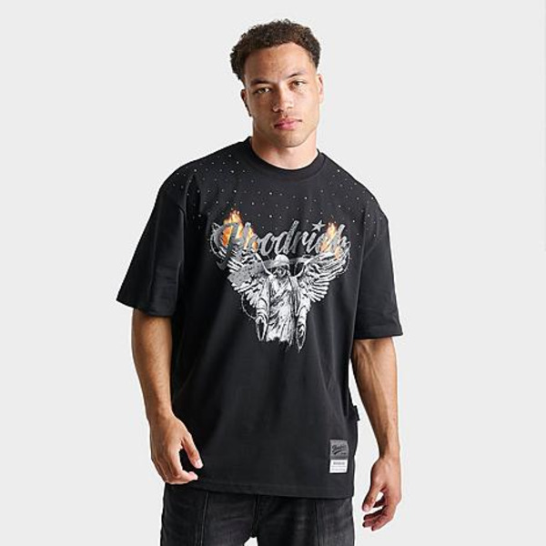 Hoodrich Men's Stade Diamond T-Shirt, L - Black