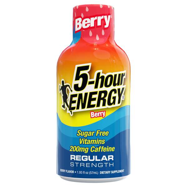 5-hour ENERGY Sugar Free Regular Strength Berry Energy Shot
