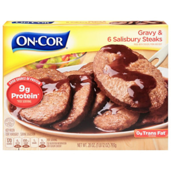 On‑Cor Gravy & Salisbury Steaks
