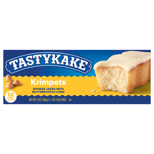 Tastykake Butterscotch Krimpets Cakes