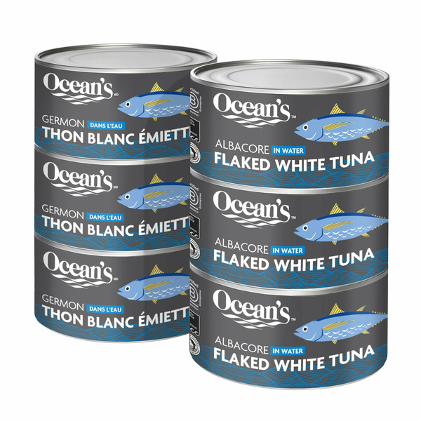 Ocean's Flaked White Albacore Tuna in Water