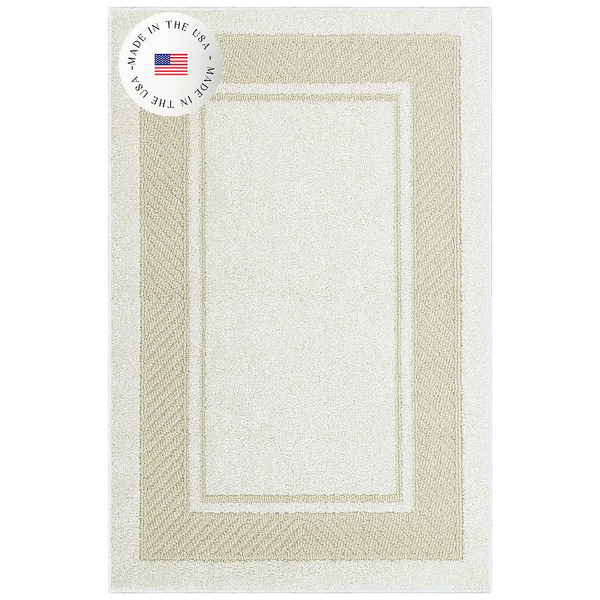 Sonoma Goods For Life Maples Estate Border Rug - Cream