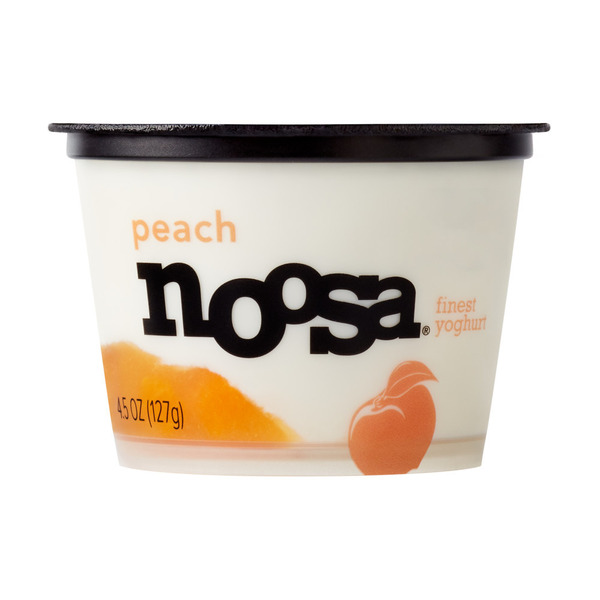 Noosa Palisade Peach Single Serve Yoghurt Lil Tubs, 4.5 oz Same