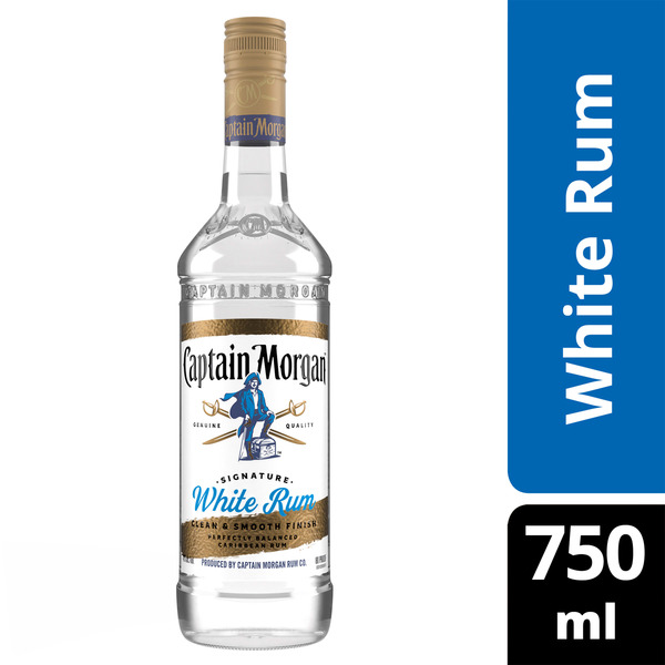 Captain Morgan White Rum Same-Day Delivery or Pickup | Lucky