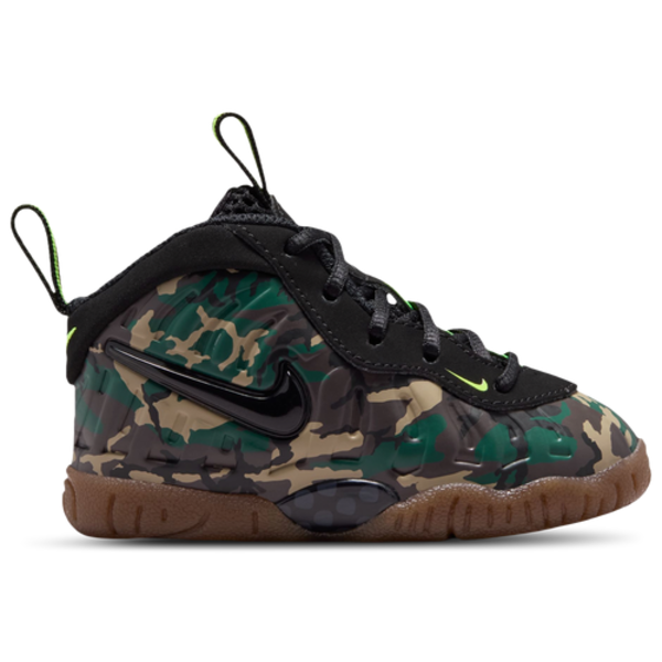 Nike Little Posite Pro PRM 'Green Camo' Toddler, Size 7