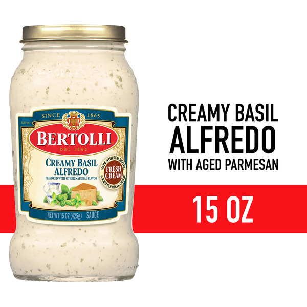 Bertolli Creamy Basil Alfredo Sauce