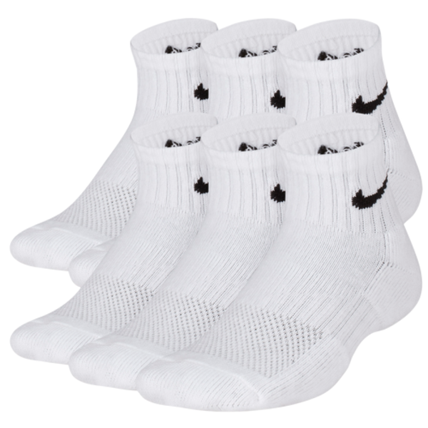 Nike Youth Performance Cushioned Training Quarter Socks – 6 Pack