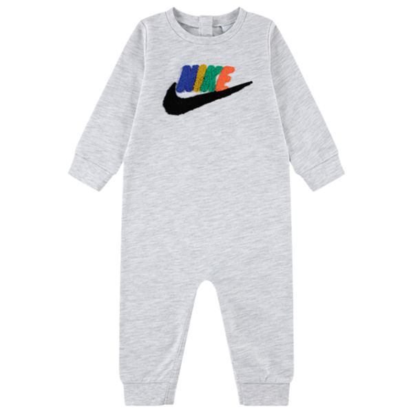 Nike Boys' Club Chenille Coverall, 12 Months - Multi/Birch Heather