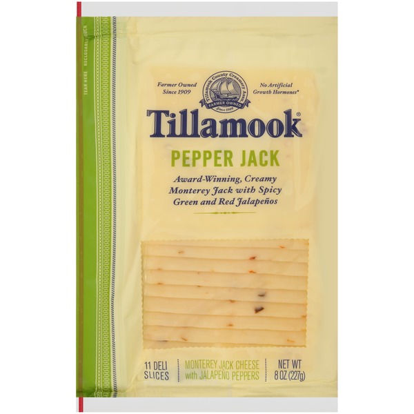 Tillamook Pepper Jack Deli Sliced Cheese from Safeway Instacart