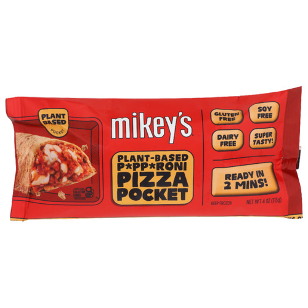 Mikey's Plant-Based Pepperoni Pizza Pocket Single Same-Day