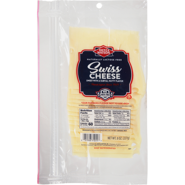 Dietz & Watson Cheese, Swiss Same-Day Delivery or Pickup | Market