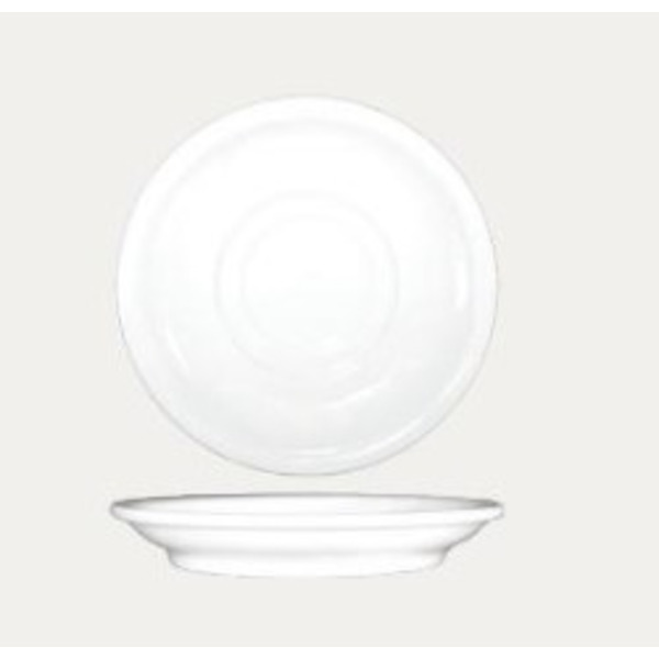 Tableware - 6" Dover Saucer, White - 1 Dz