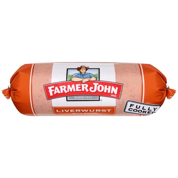 Farmer John with Bacon Liverwurst (8 oz) Instacart
