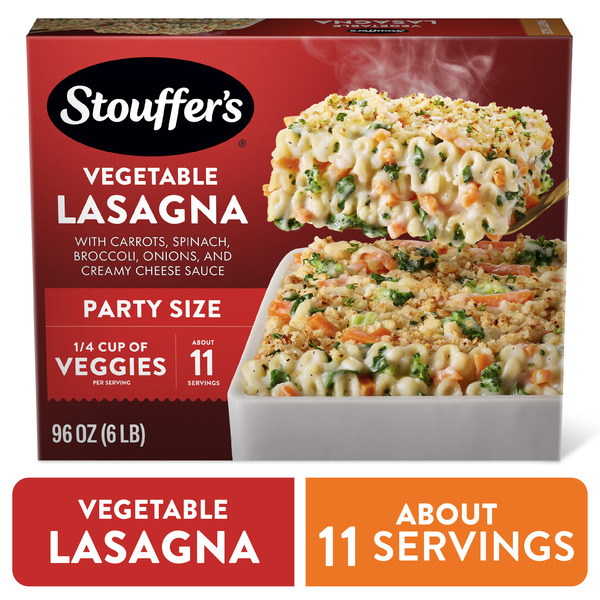 Stouffer's Vegetable Lasagna, Party Size Freshly