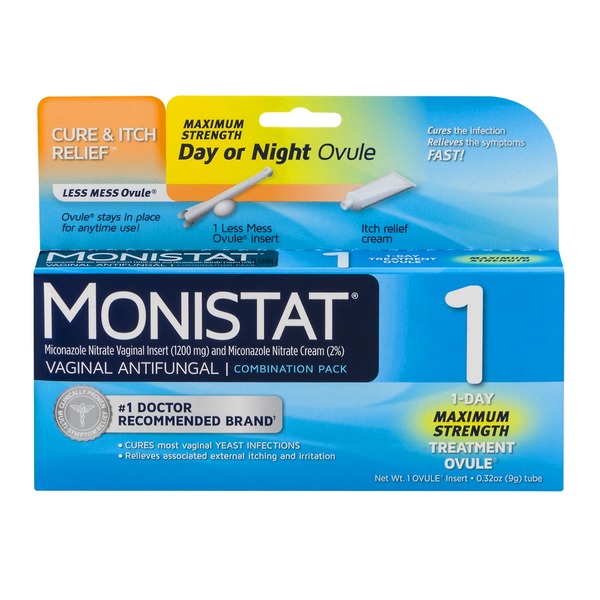 Monistat 1Day Vaginal Antifungal Treatment Combination