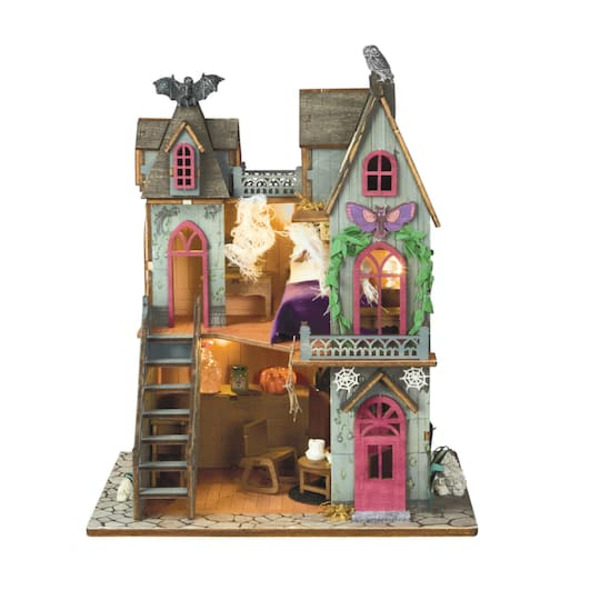 Make Market Haunted House Lighted Diorama DIY Kit