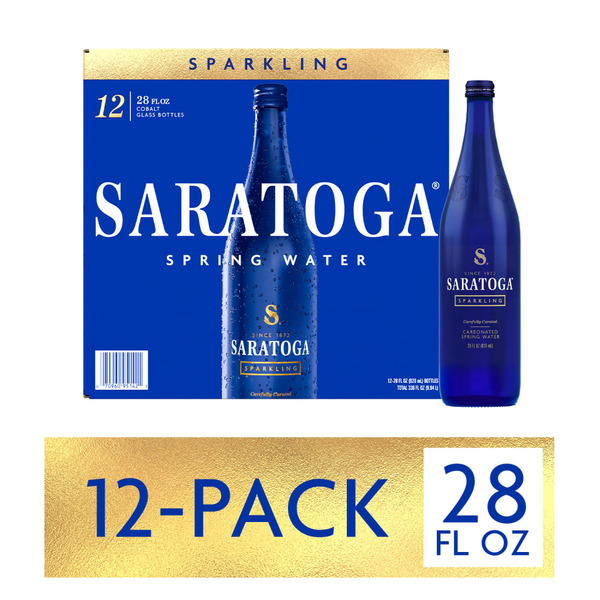 12oz Saratoga Bottle Still Water - Andiamo - Italian Restaurant in