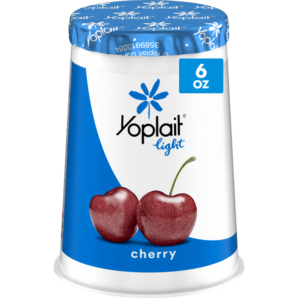 Yoplait Light Cherry Fat Free Yogurt Cup