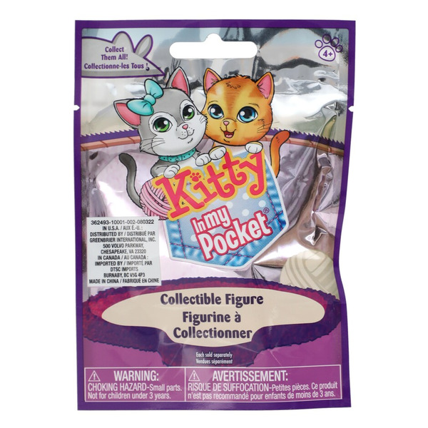 Kitty in My Pocket Blind Pack Collectible Figure Same-Day Delivery