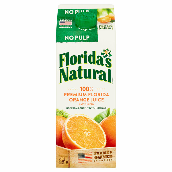 FLA NAT OJ NOPULP       52OZ