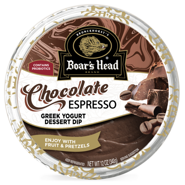 Boar's Head Greek Yogurt Chocolate Espresso Dessert Dip Same-Day