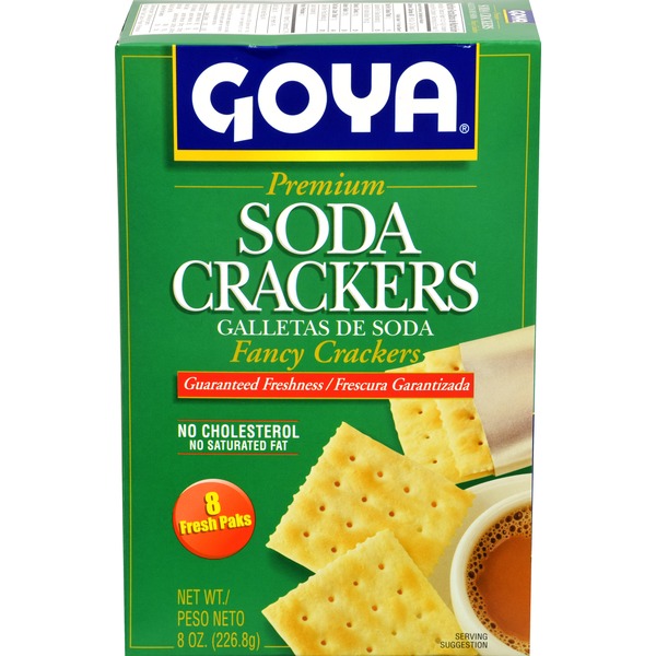 Goya Premium Soda Crackers (8 oz) Instacart