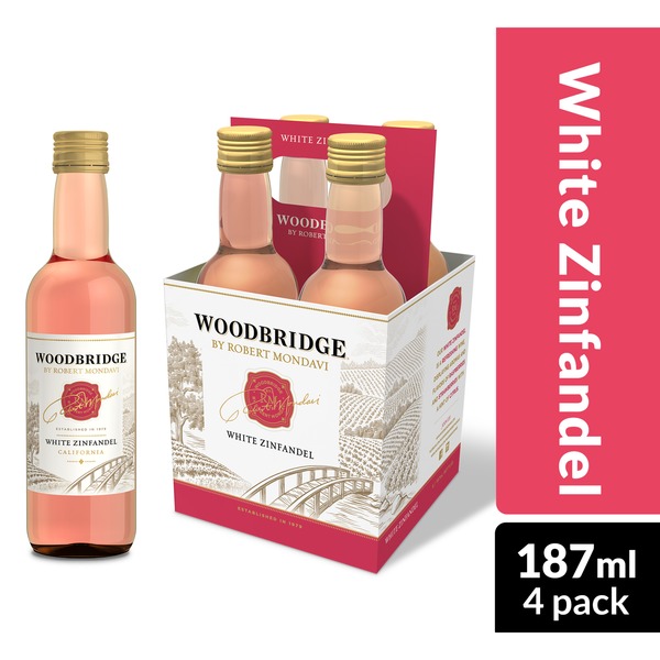 Woodbridge by Robert Mondavi White Zinfandel Wine (187 ml) Instacart