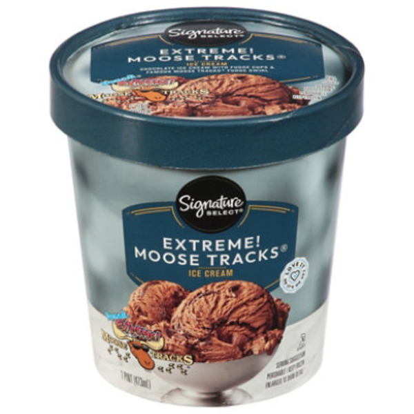 Signature SELECT Extreme! Moose Tracks Ice Cream