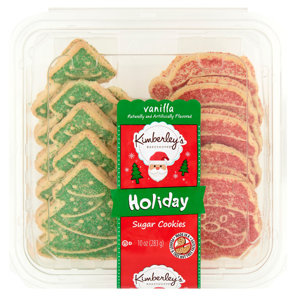 Kimberley's Bakeshoppe Vanilla Holiday Sugar Cookies Same-Day