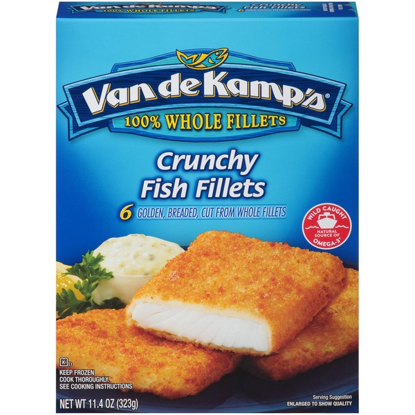 van de kamp's fish sticks cooking directions