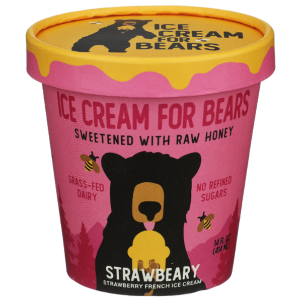 Ice Cream For Bears Strawbeary French Ice Cream