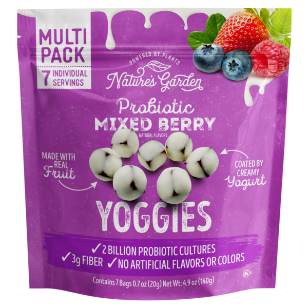 みどり　 120g 6個セット Nature's Garden Mixed Berry Probiotic Yoggies Same-Day Delivery or