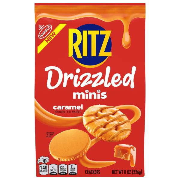 Ritz Caramel Crackers, Snacks For Kids And Adults, Party Snacks 8
