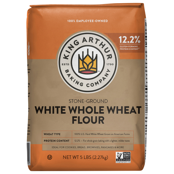King Arthur Baking Company Stone-Ground White Whole Wheat Flour
