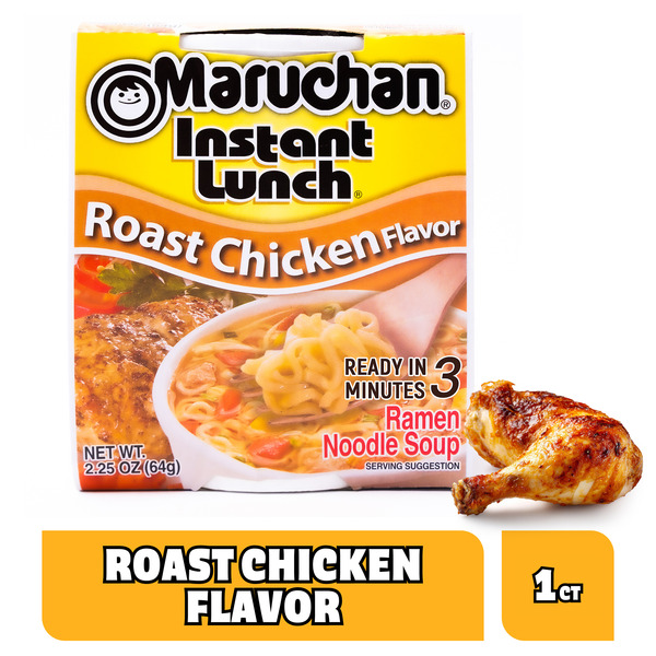 Maruchan Instant Lunch Ramen Noodles, Roast Chicken