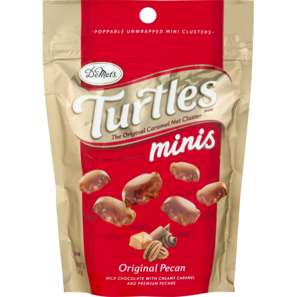 DeMet's Turtles Original PecansChoolateCaramel Nut Clusters (5 oz) Instacart