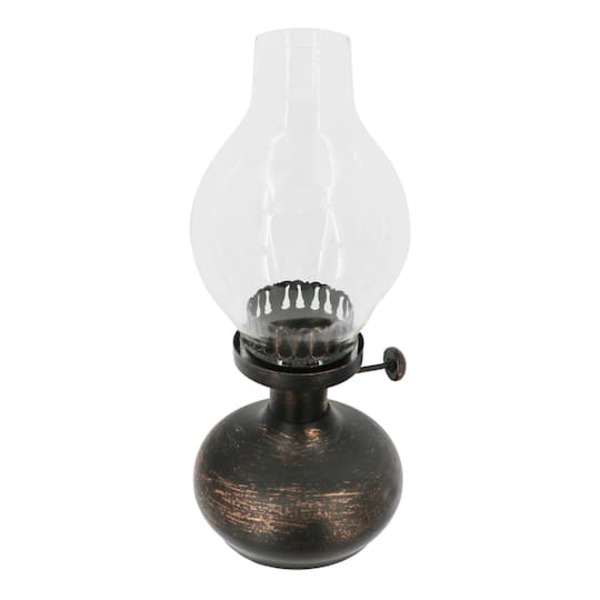 Ashland Iron & Glass Tealight Holder - Antique Gold