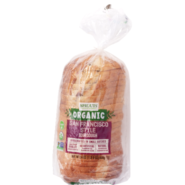 Sprouts Organic San Francisco Style Sourdough Bread