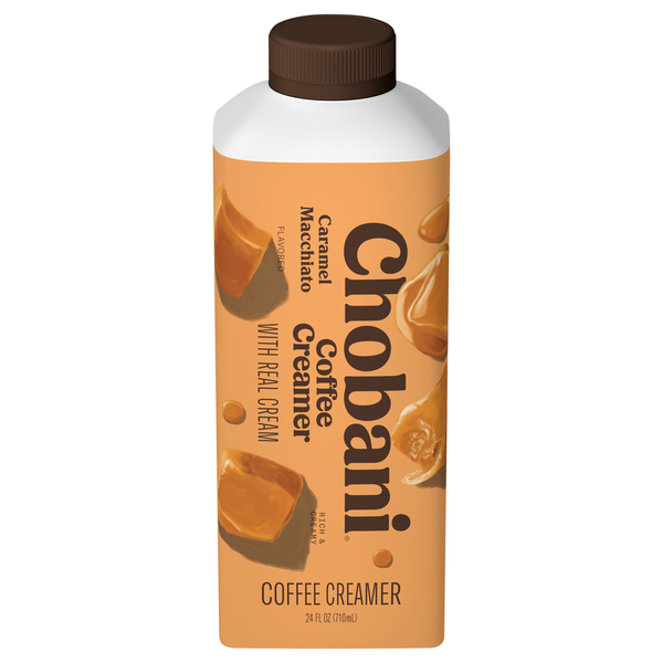＊caramel milk＊ Chobani Coffee Creamer, with Real Cream, Caramel Macchiato