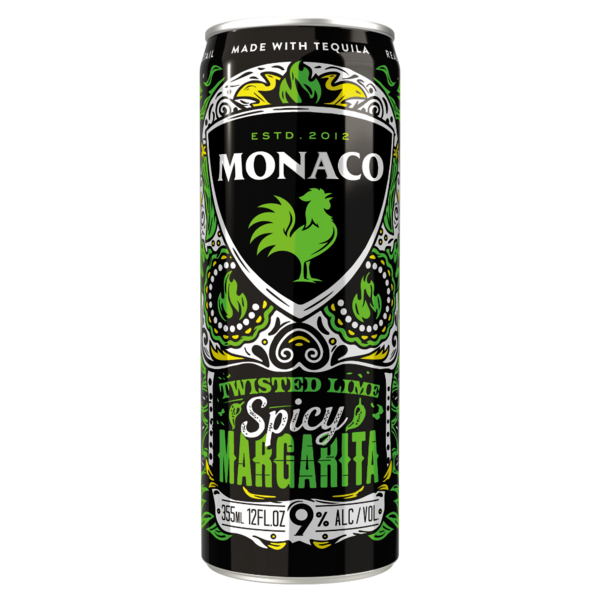 Monaco Cocktails Spicy Twisted Lime Margarita Same-Day Delivery or