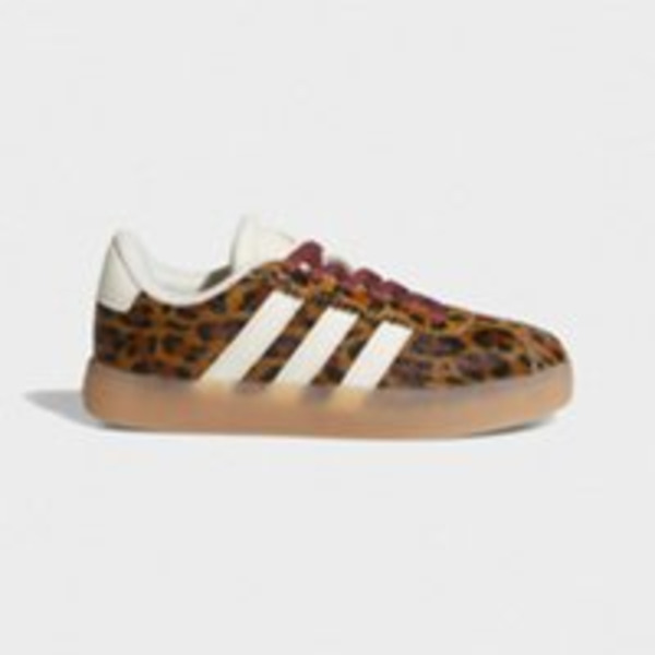 adidas Kids’ Gradeschool VL Court 3.0 Shoes, Size 6 - Leopard