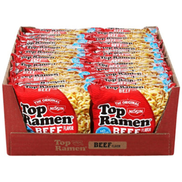 Nissin Noodle Soup, Beef Flavor