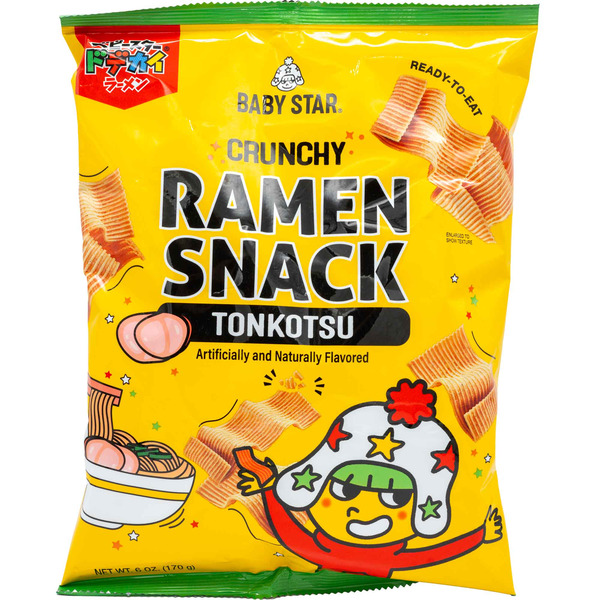 BABY STAR Baby Star Wide Tonkotsu Snack Big Pack
