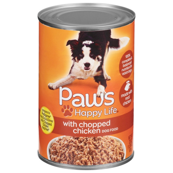 Paws Happy Life Chopped Chicken Dog Food Same-Day Delivery or