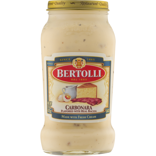 Bertolli Carbonara Sauce (15 oz) from Target Instacart