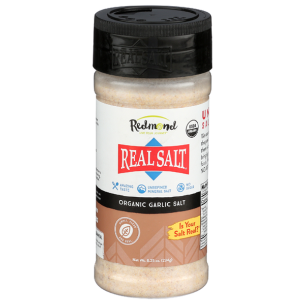 Redmond Organic Real Salt Garlic Salt